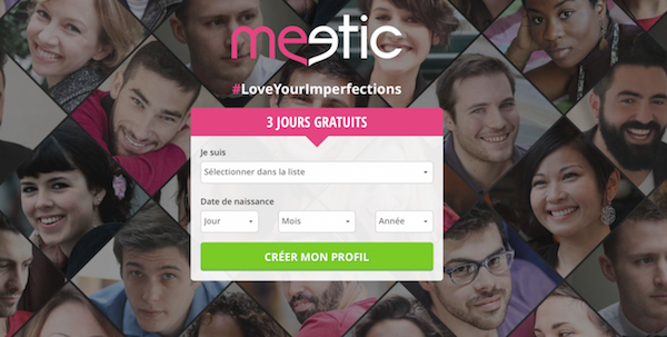 meetic message gratuit