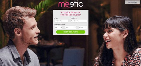 3 jours gratuits sur Meetic