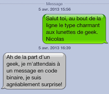 premier message efficace