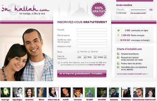 Inshallah avis : notre opinion et test de ce site pour célibataires musulmans