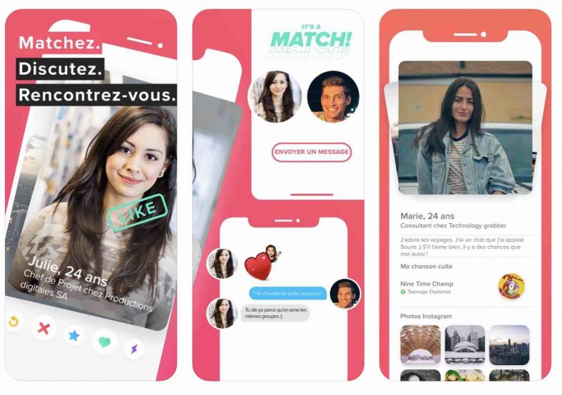 Application Tinder gratuite