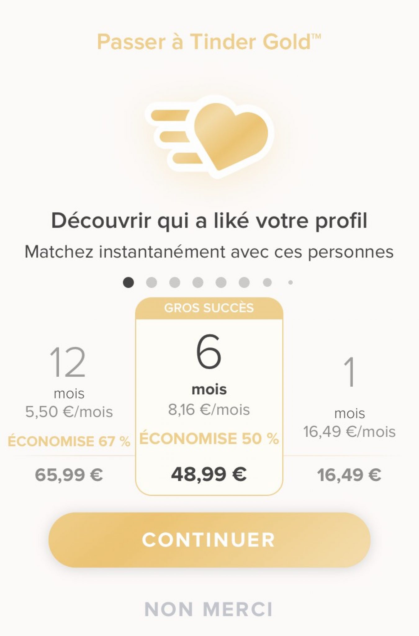 Tinder Plus et Tinder Gold présentation et options