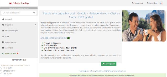 Maroc Dating : le site de rencontre maroc par chat complètement gratuit