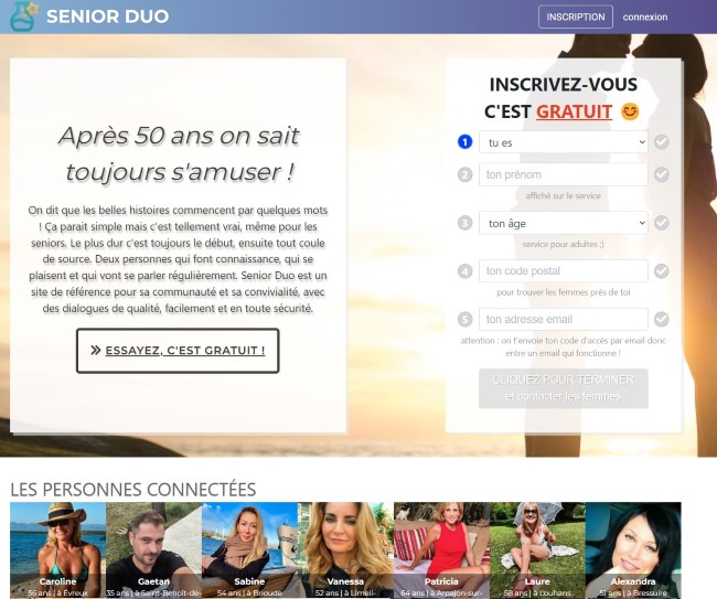 seniorduo site de rencontre senior